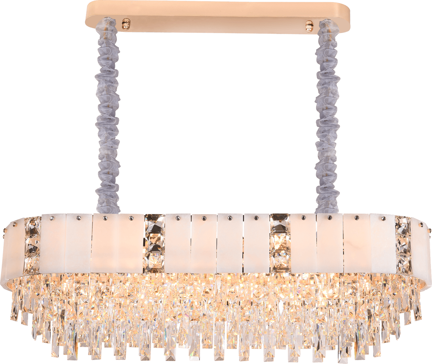 Elegant Dining Ceiling Crystal Chandelier CH25/16G-900*320