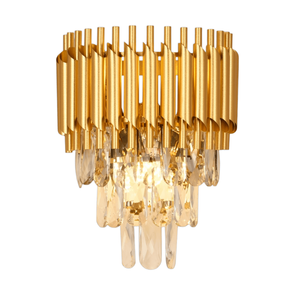 Luxurious Gold Crystal Wall Light CH44/3G