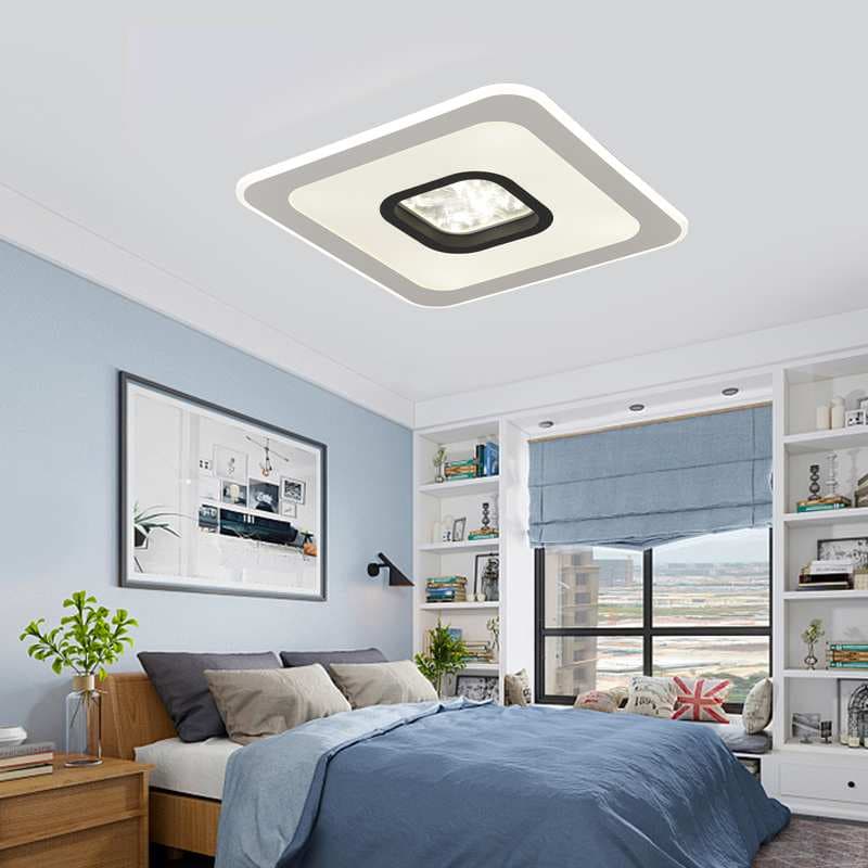 Modern Grey Inner-Design Square Ceiling Light CP192