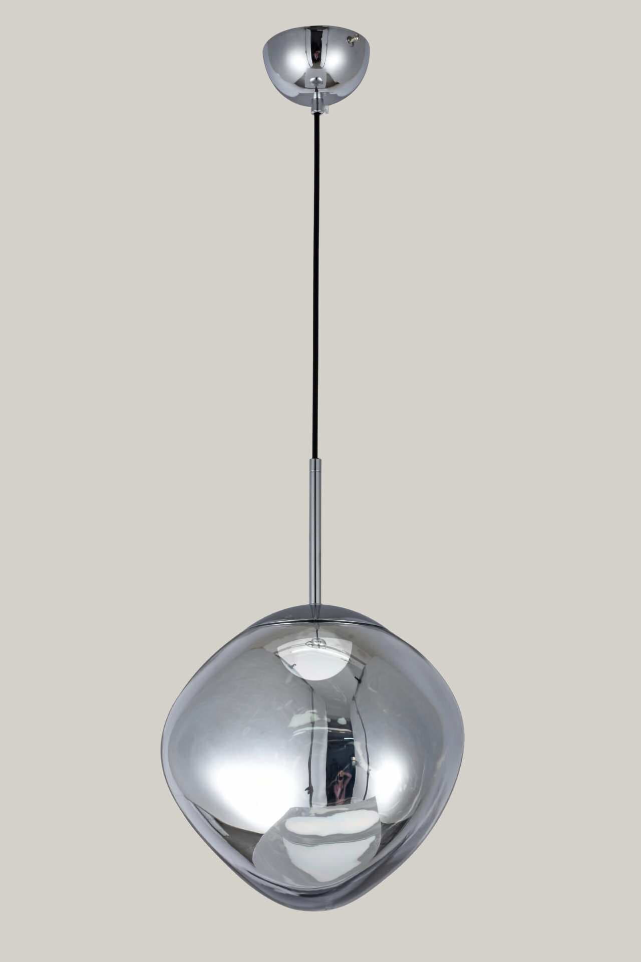 Chrome Organic Filament Pendant Light CP222