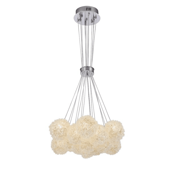 Cluster Crystal Ball Chandelier CP176/19C-700