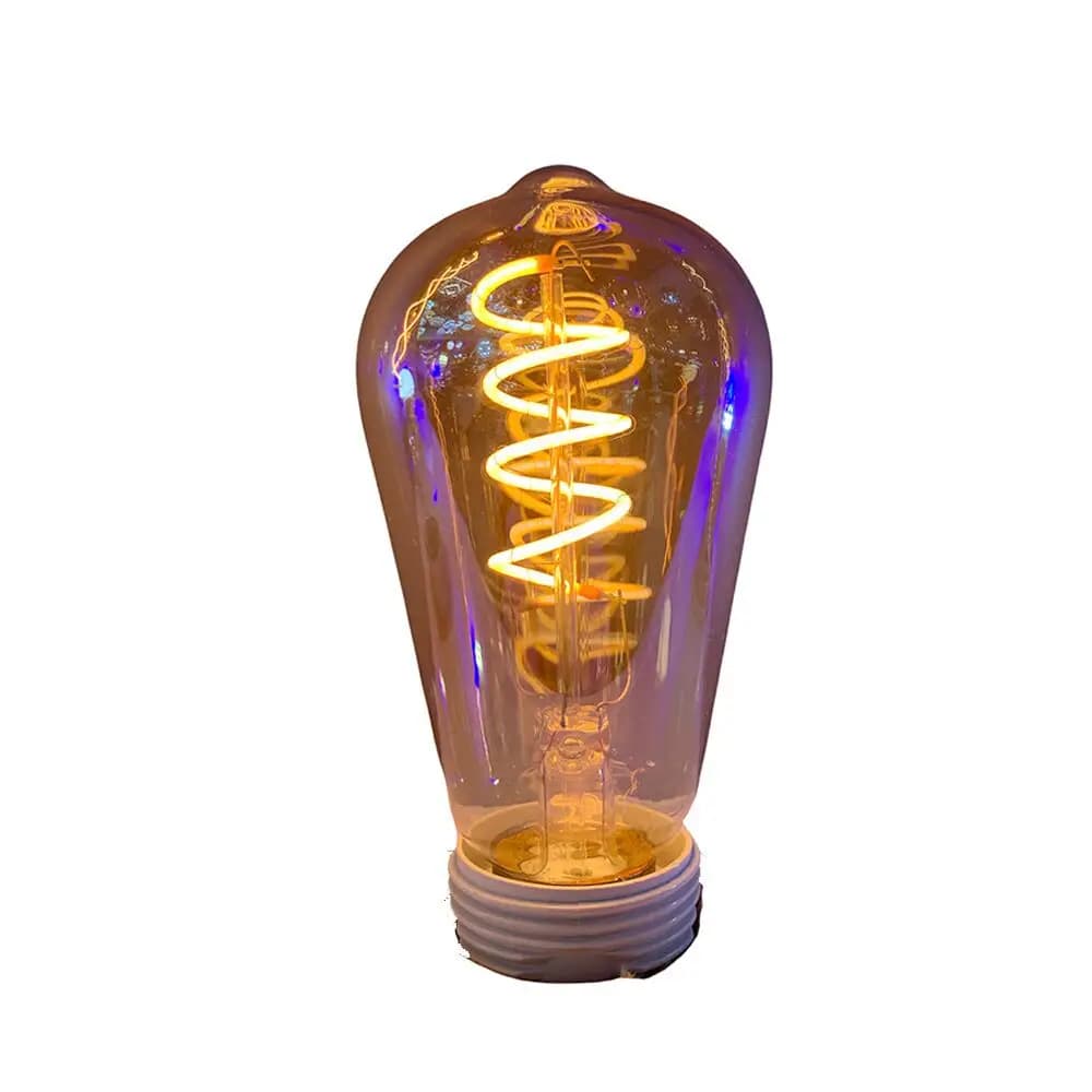 Filament Style Bulb Spiral Effect