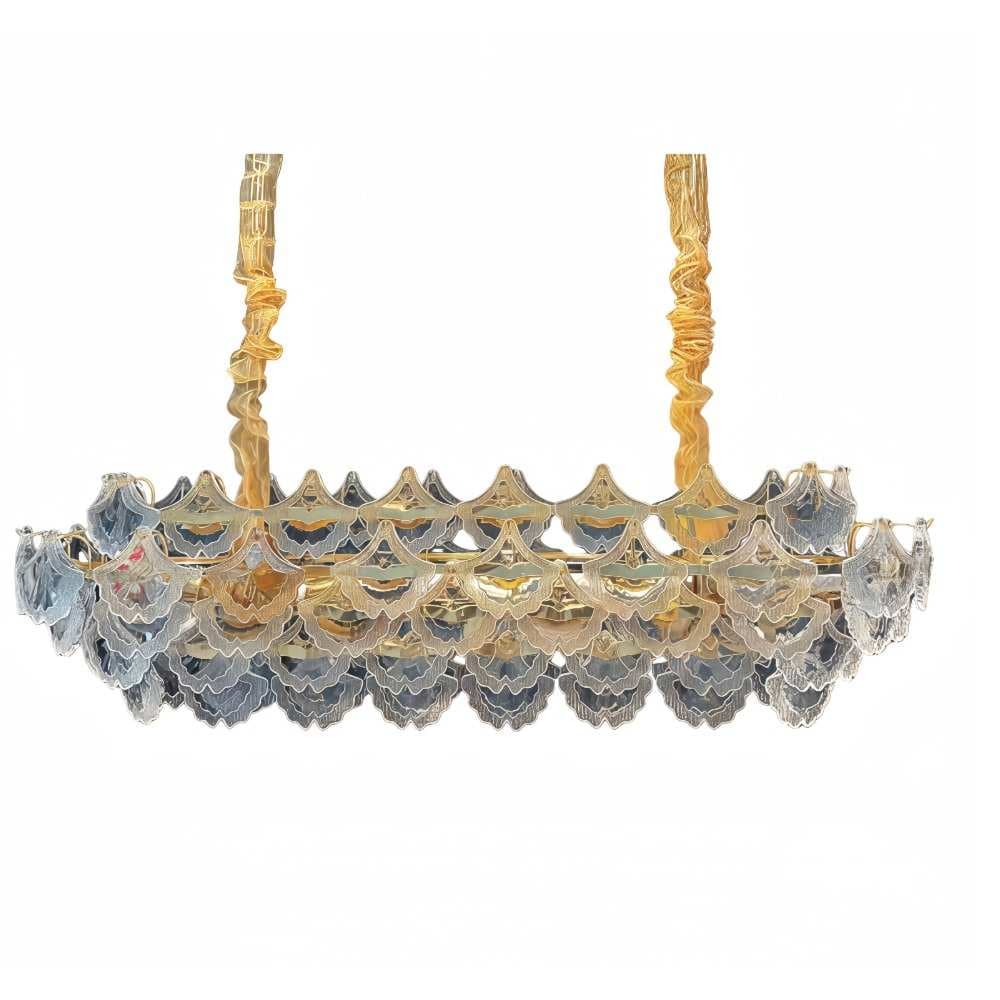 Grand French Gold Round Crystal Chandelier CH267 CH267/14G-1000*350