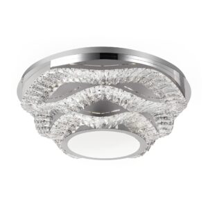 Circle Clear Crystal Chandelier - CH64