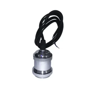 Silver Filament Bulb Holder