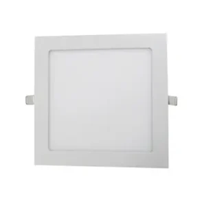 Recess Plain Square Panel Light - White & Blue - 2185