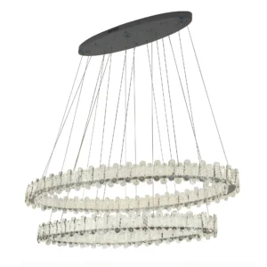 Oval Chandelier Crystal Dining Room- CH174-2