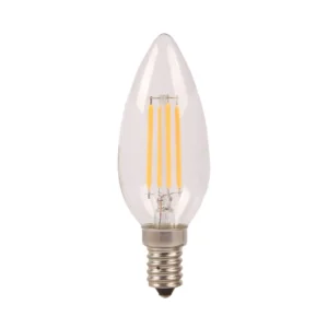C35 E14 Filament LED Bulb - 4W - 2700K - (1/5/10 Pack)