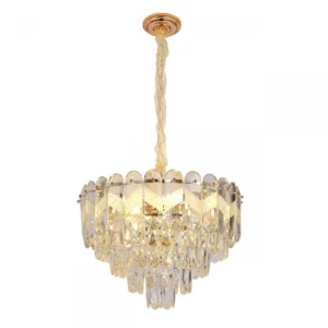 Crafts Crystals Chandelier Gold CH206/9G