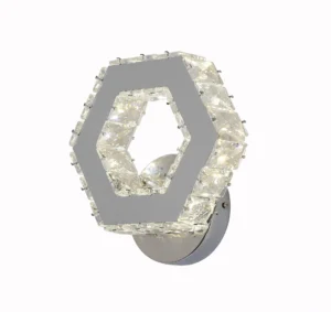 Hexagon Crystal Wall Light CH231