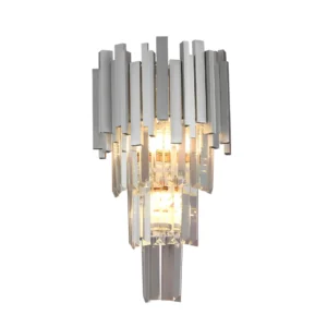 Chrome Crystal Wall Light Sconce CH236/3C