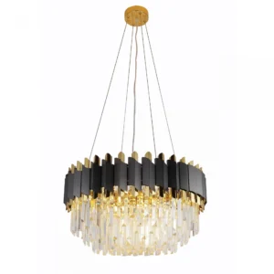 Ceiling Chandelier in Gold-Black CH241/12