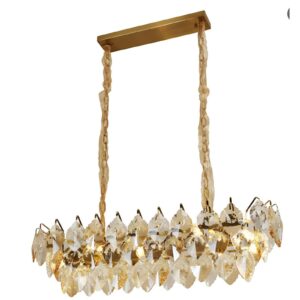 Dining Crystal Leaf Chandelier CH39/10