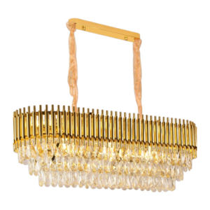 Luxurious Gold Round Crystal Chandelier CH44 Dinning