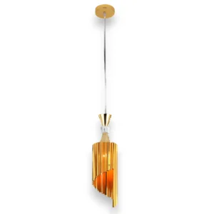 Single Medium Gold Ceiling Pendant Lights CP107