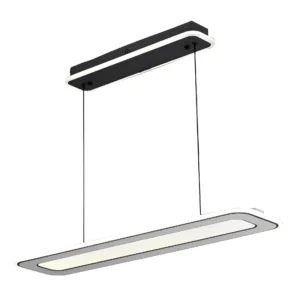 Modern Hanging Curved Rectangle Dining Chandelier CP161