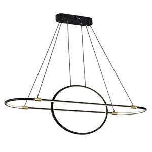 Modern Hanging Orbit Ring Dining Chandelier CP178