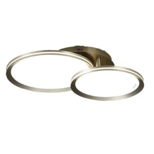Modern Flush Double Circle Ceiling Light CP180