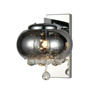 Single Smoke Grey Wall Light – CP57