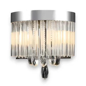 Frosted Crystal Wall Light - CH255C/2