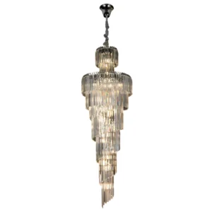 High Ceiling Spiral Crystal Chandelier CH151/23C