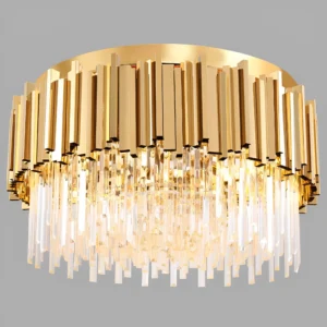 Flush Modern Gold Crystal Luxury Chandelier CH236/40