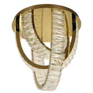 Luxurious Gold Crystal Ceiling Light CH46