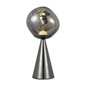 Smoky Organic Filament Black Floor Lamp CP229