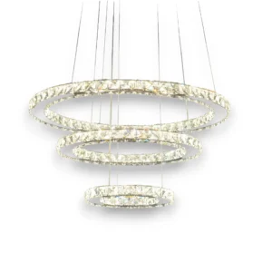 LED Chandelier Crystal Rings CH12/3F