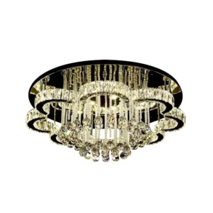 Floral Flushed Crystal Chandelier - CH178
