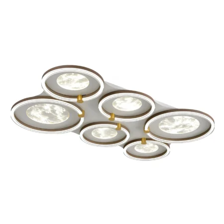 Multiple Modern Moon Round Flush Ceiling Light CP171